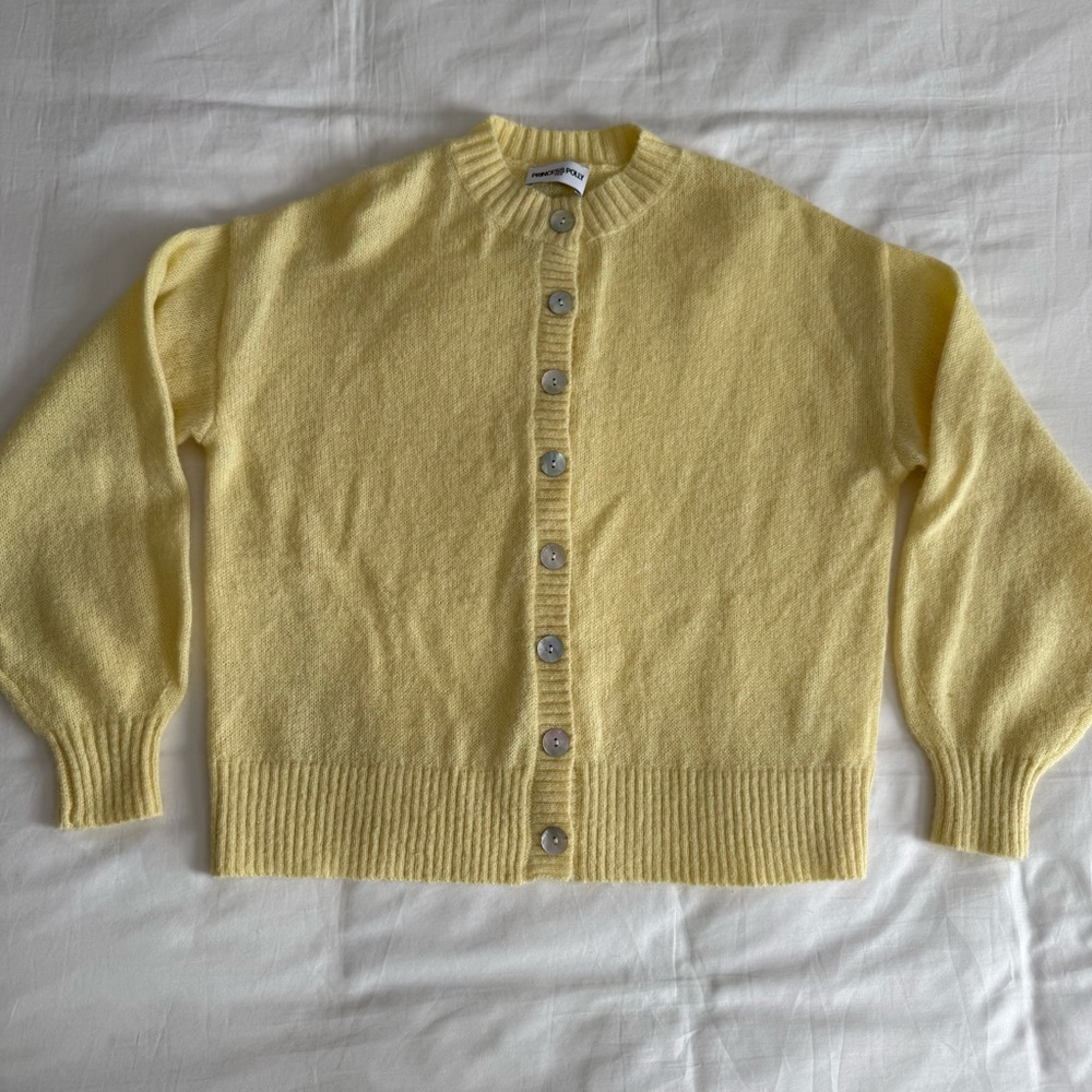 Princess Polly Yellow Cardigan